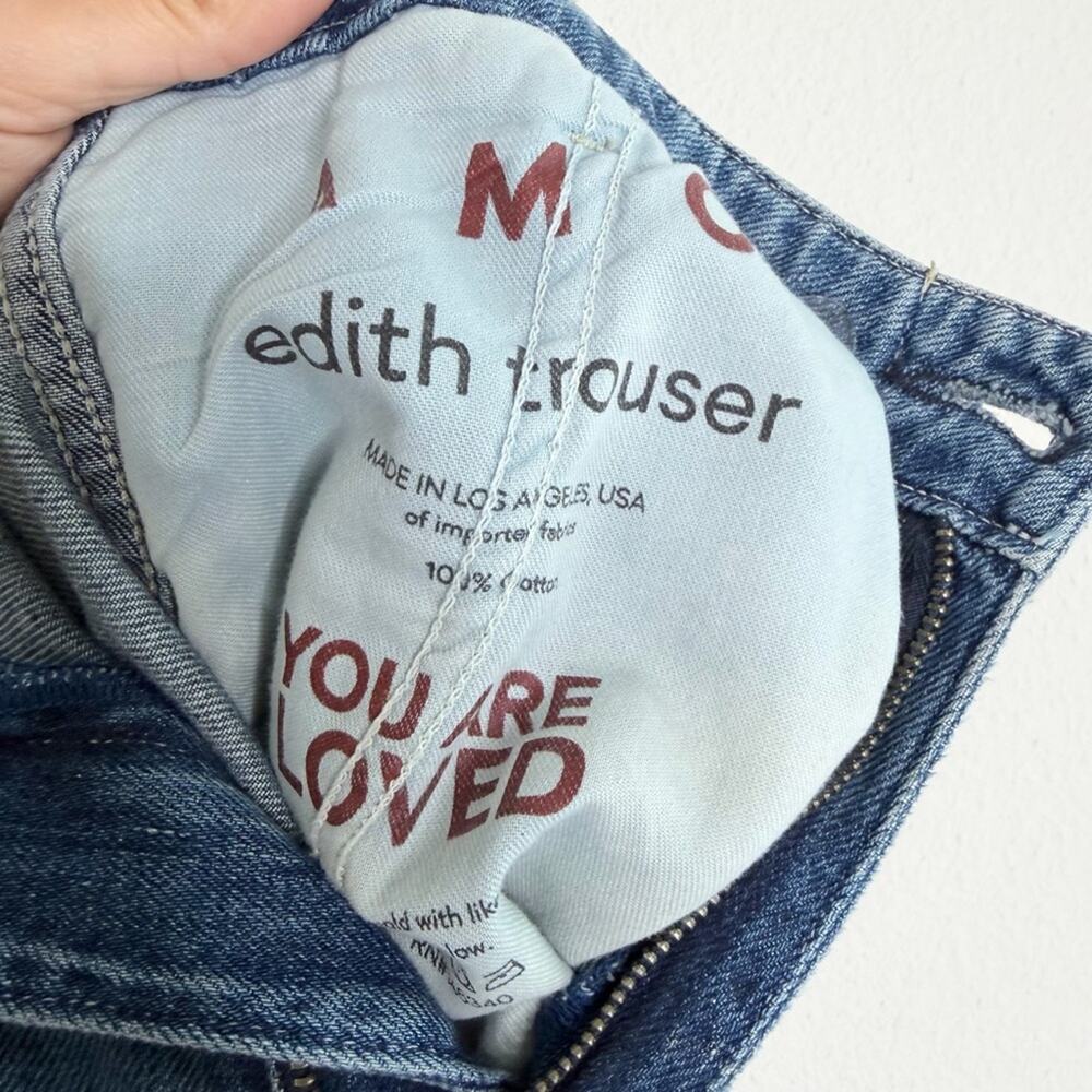 AMO Edith Trouser Jeans Wide Leg Women’s Size 30 - Picture 5 of 6
